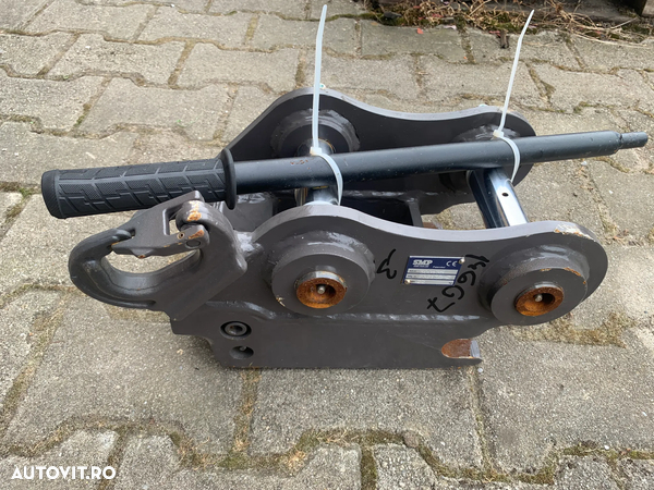 Sistem rapid de prindere cupe lehnhoff, pentru excavatoare de 3-4 tone