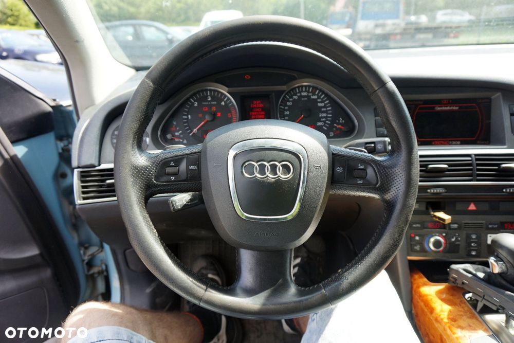 KIEROWNICA SKÓRZANA SKÓRA A6 C6  AUDI 2004-2008 - 1