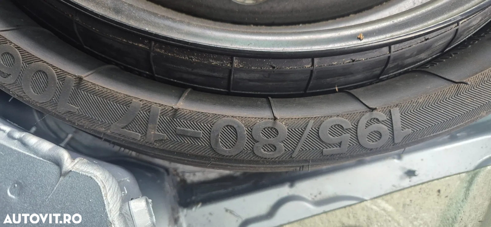 Rezerva slim 195/80-17 R17 Vw Touareg 7L 2.5 tdi diesel 5x120 - 2