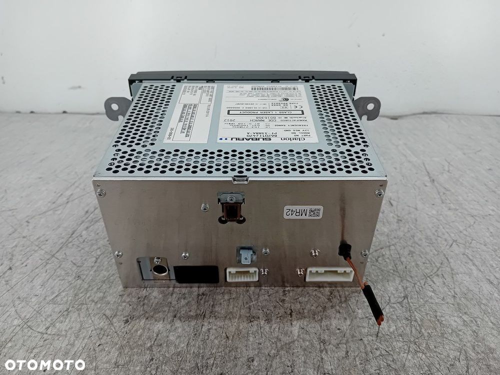 RADIO  SUBARU XV 86201FJ420 - 5