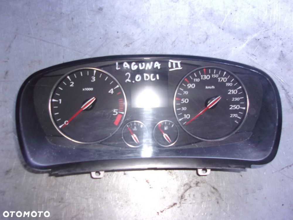 RENAULT LAGUNA III 2.0 LICZNIK 248106617R EUROPA