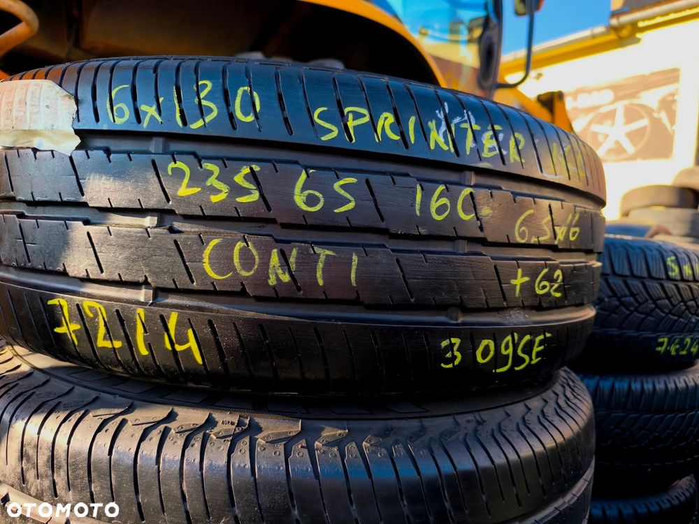 6x130 Felgi Stalowe Stal 16C 16 C Koła Letnie Lato MERCEDES SPRINTER VW CRAFTER 7mm Legnica ALU-RAD 235/65 - 10