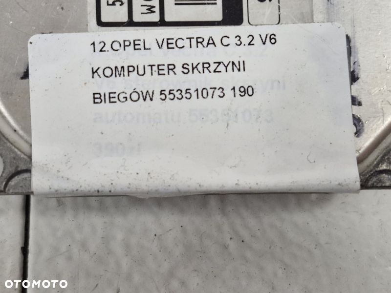 OPEL VECTRA C 3.2 V6 KOMPUTER SKRZYNI BIEGÓW 55351073 - 5