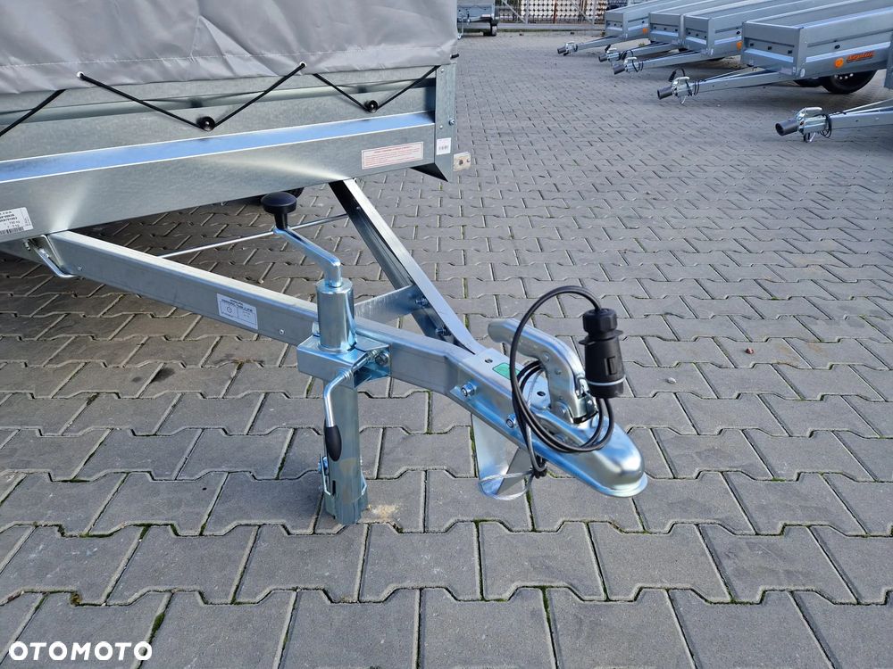 Neptun DOSTAWA Przyczepka 263x129x110cm N7-263 ptw PROMOCJA! Lekka przyczepa jednoosiowa ze stelażem i plandeką GN114 - 12
