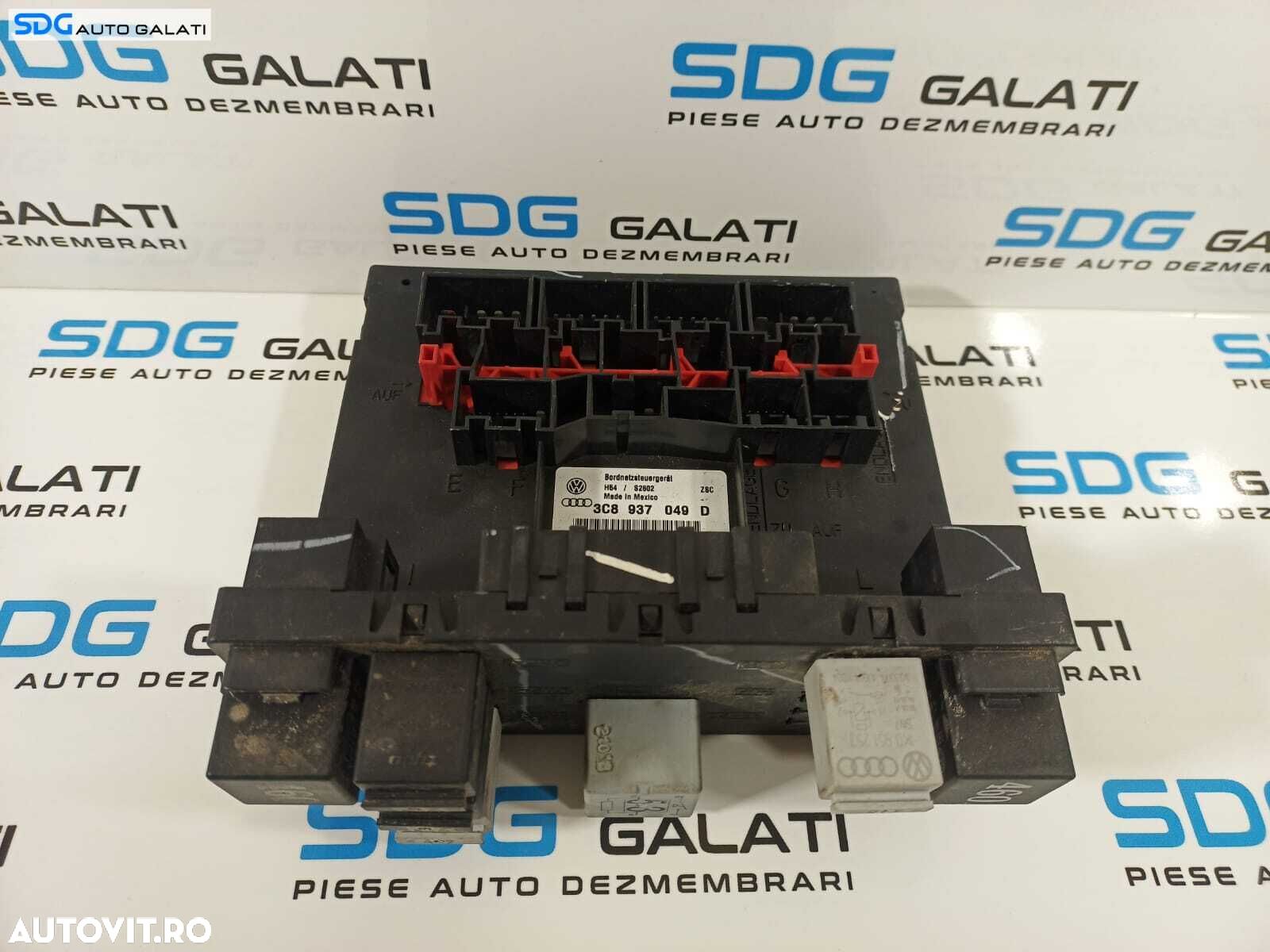 Unitate Modul Calculator Confort Comfort Panou Tablou Sigurante Seat Toledo 3 MK3 2005 - 2009 Cod 3C8937049D [L1825] - 1