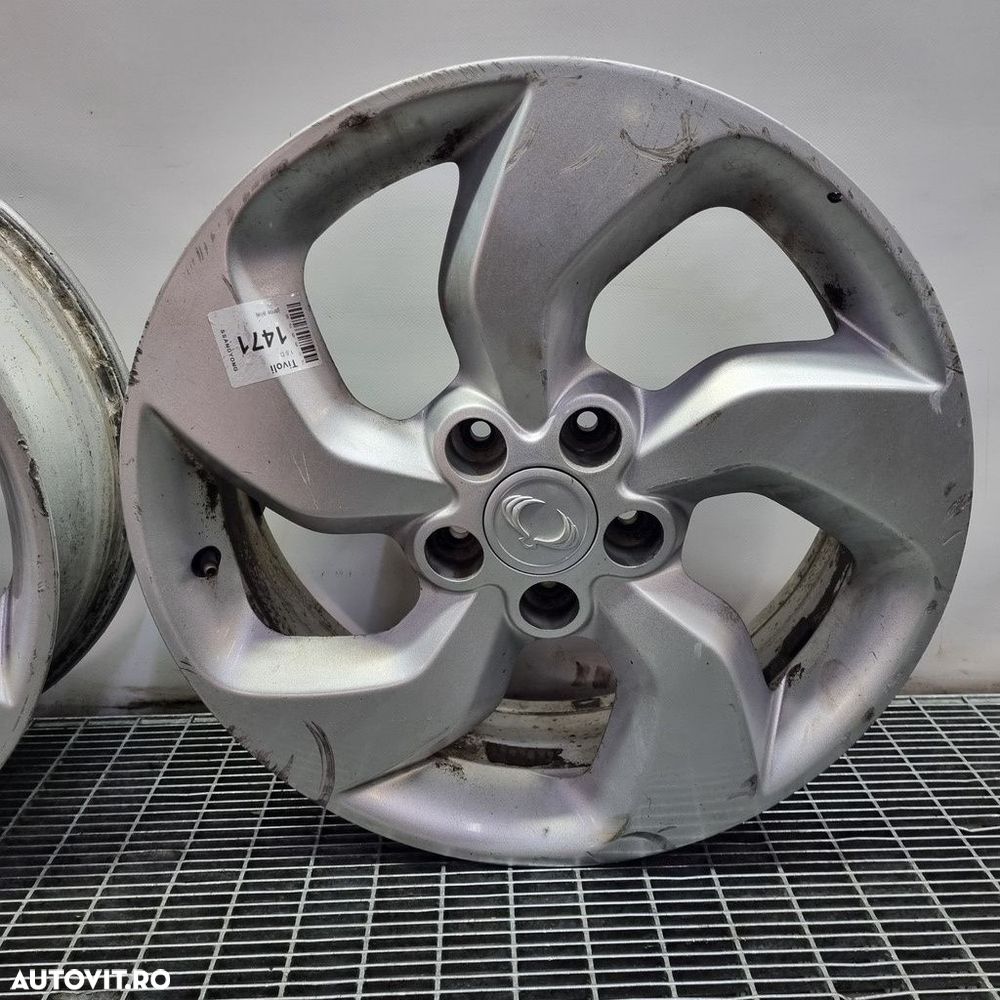 Jante aliaj SsangYong Tivoli 2015 - 2019 (1471) R18 ET 45.6 5X112.3 - 5