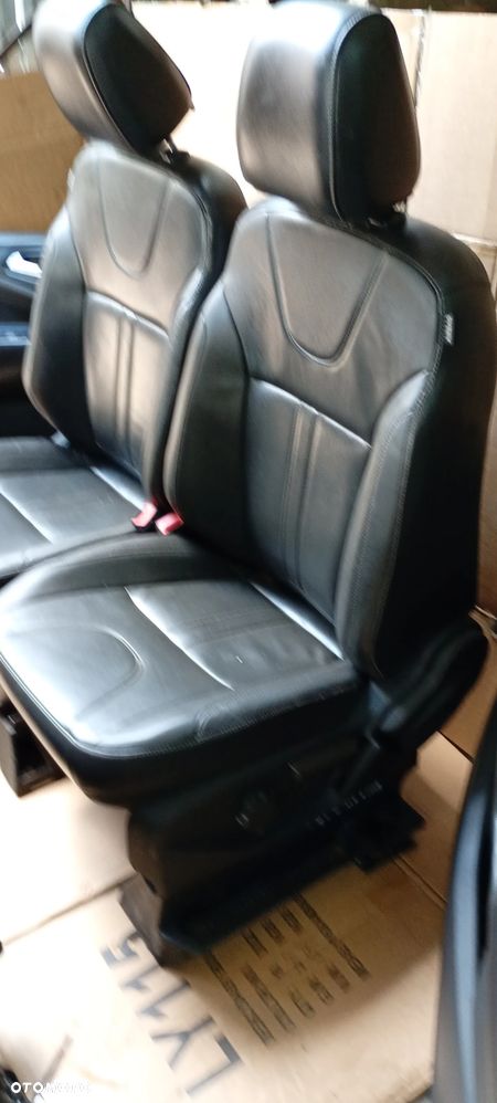 Fotele kanapa boczki komplet skóra Ford Kuga II MK2 - 13