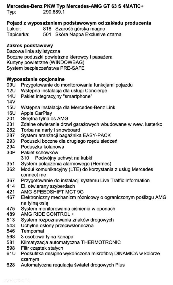 Mercedes-Benz AMG GT 63 S 4-Matic+ - 26