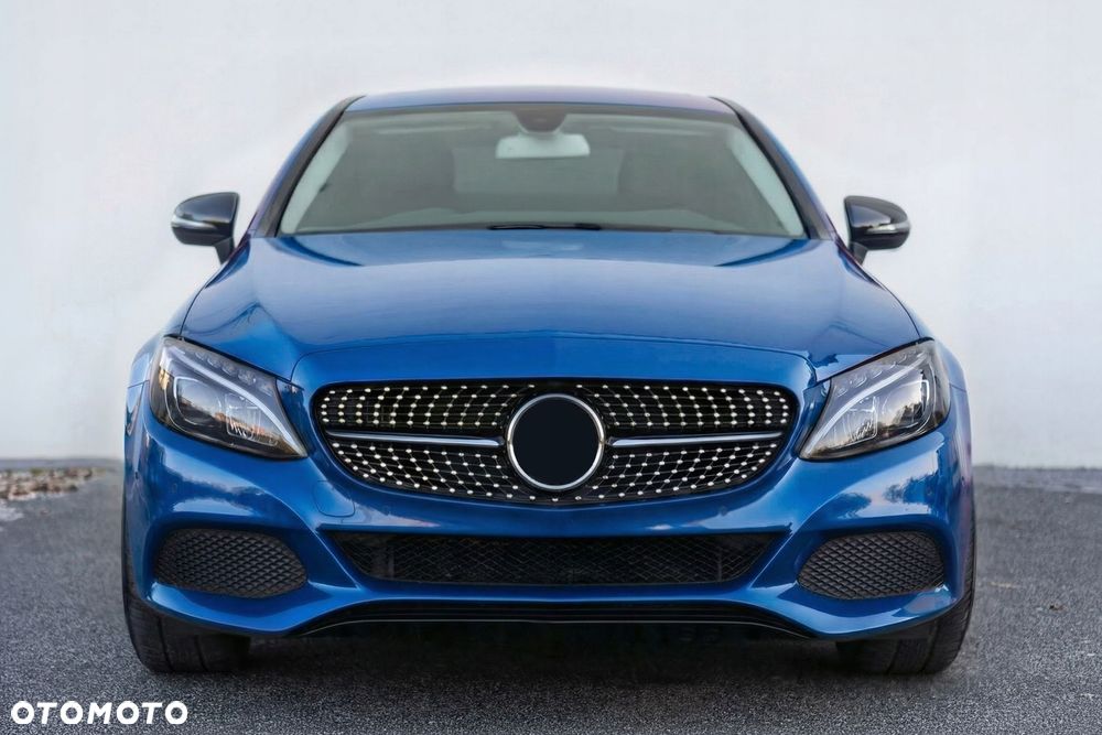 grill diamond czarny mercedes c-class w205 2014-2018 przed facelifting - 2