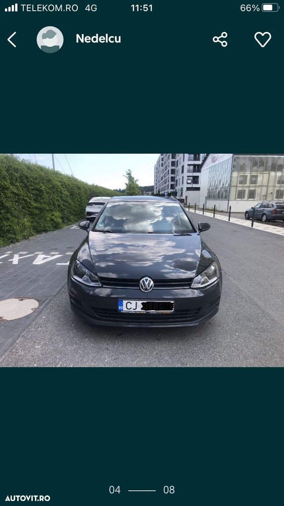 Volkswagen Golf 1.6 TDI DSG BMT Comfortline - 4