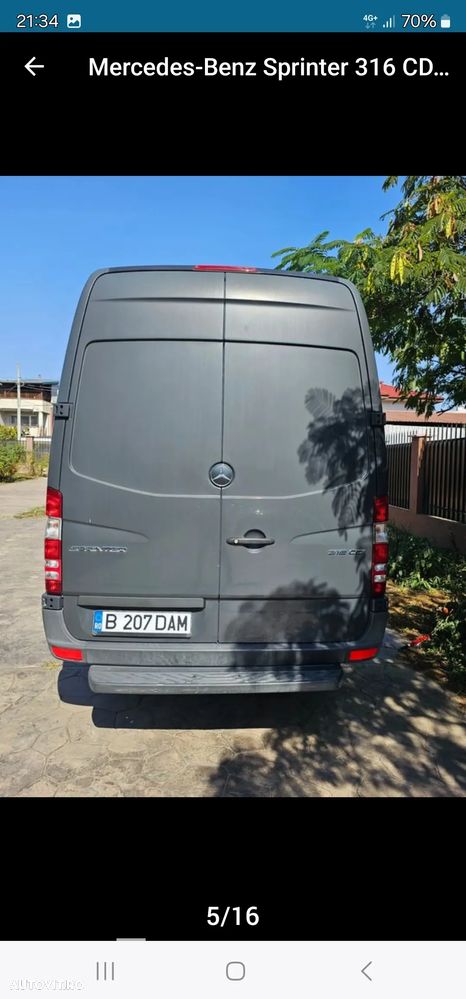 Mercedes-Benz Sprinter 316 CDI 906.235 Pickup cabina dubla - 5