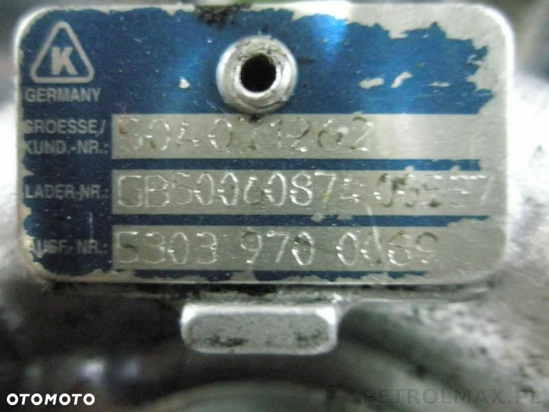 TURBINA TURBOSPRĘŻARKA IVECO DAILY 2,3 2,3 HPI - 4