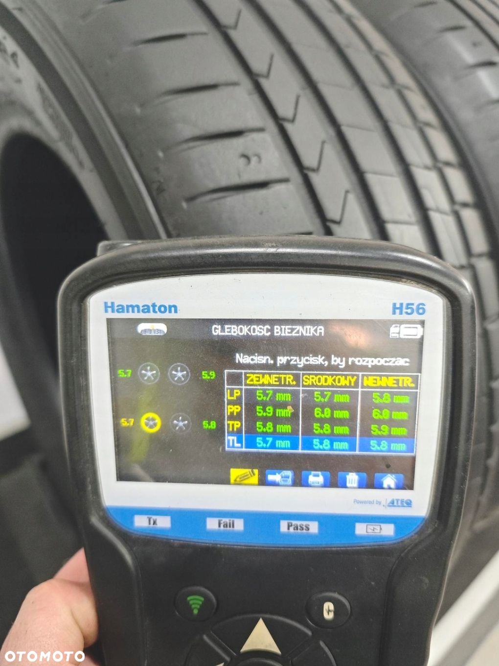 205/65r16 hankook 2024 letnie 5,5mm 50697 - 8