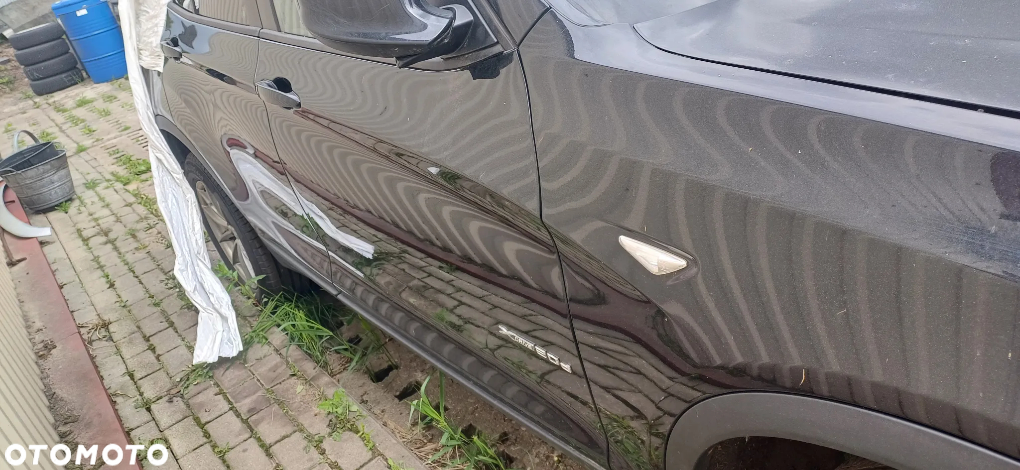 DRZWI BMW X3 F25 black sapphire 475 prawe tył tylne - 3
