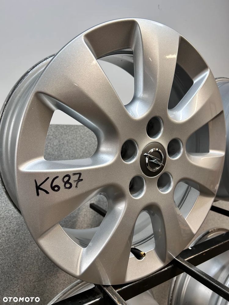 4 FELGI ALU. OPEL COMBO E,TOYOTA PROACE CITY,PEUGEOT RIFTER 16'' 6,5J ET47 GM: YP00044780 , 04322X - 3