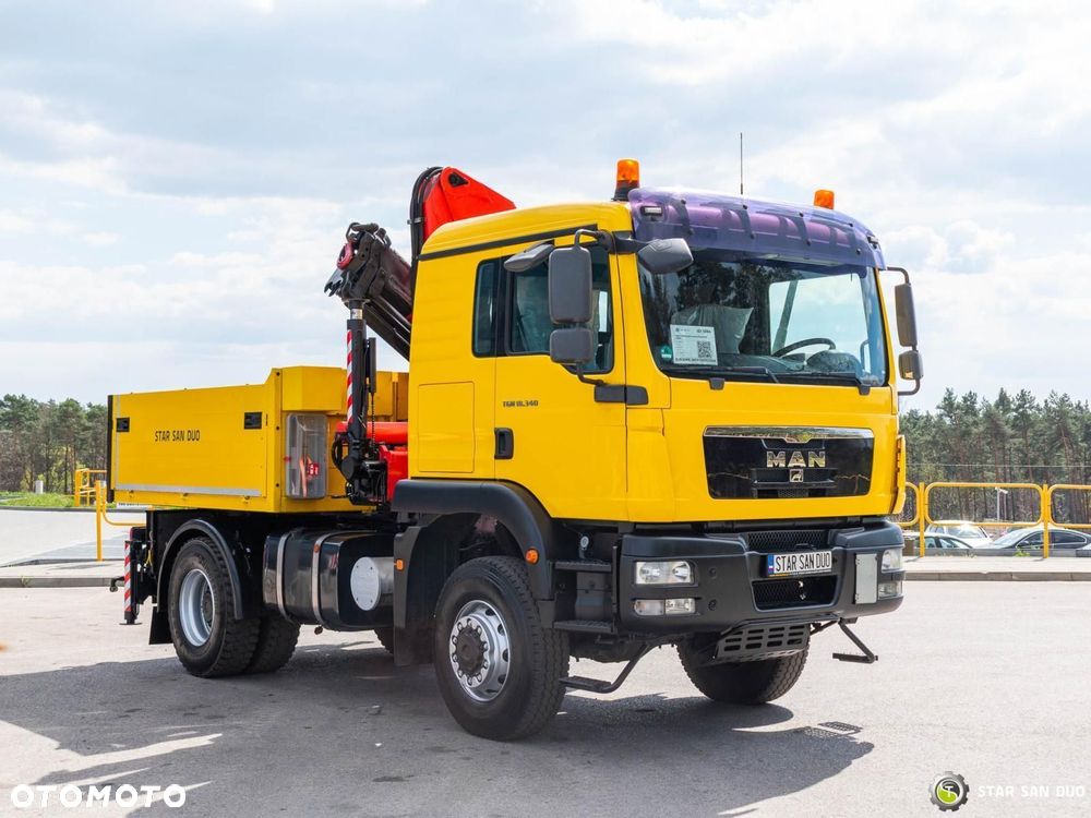 MAN TGM 18.340 4x4 Palfinger PK 23500 HDS Żuraw - 13