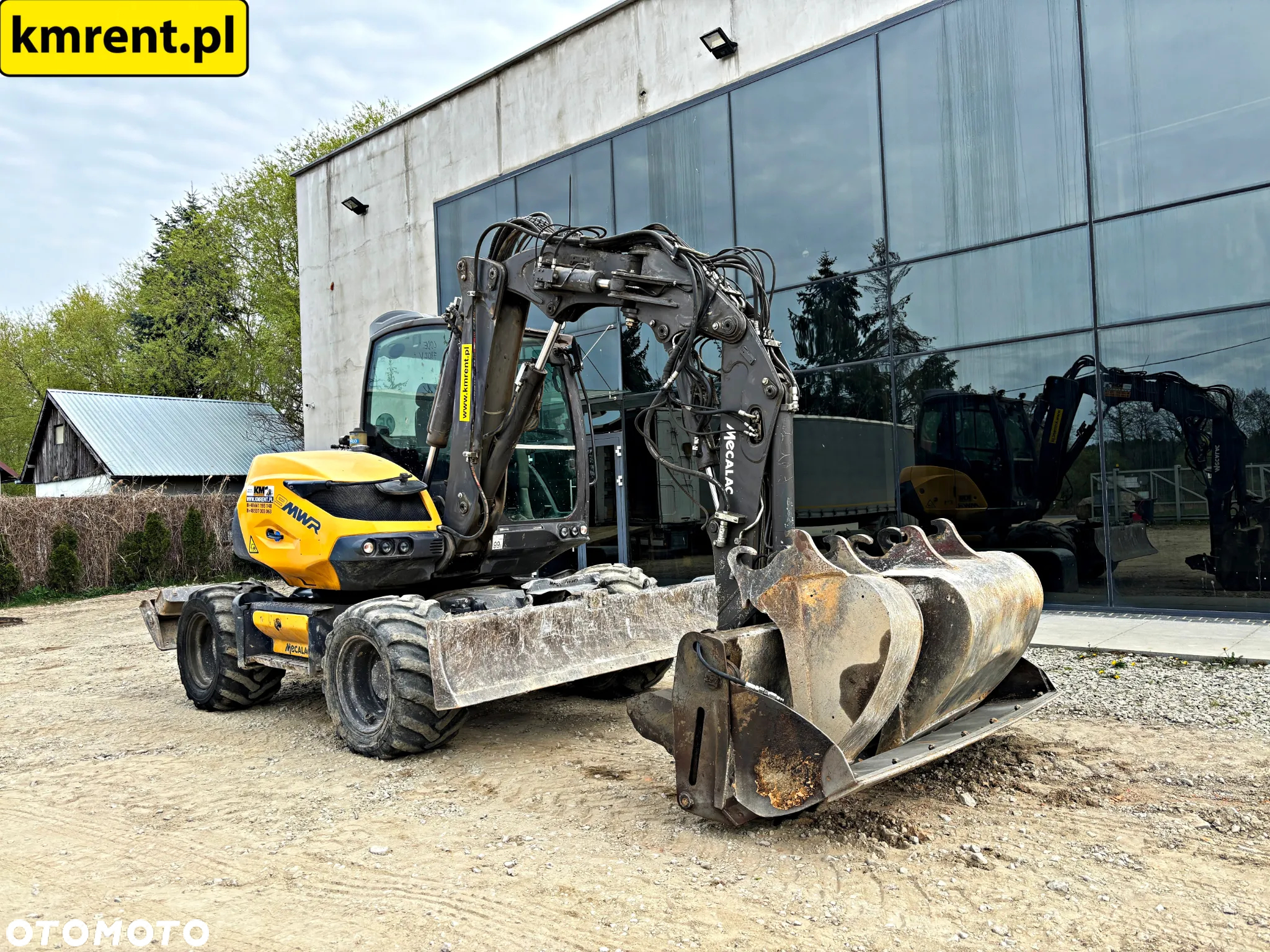 Mecalac 9 MWR KOPARKA KOŁOWA 2019R. | MECALAC 11 KOMATSU PW 98 TEREREX TW 95 110 WACKER NEUSON 100 YANMAR - 6