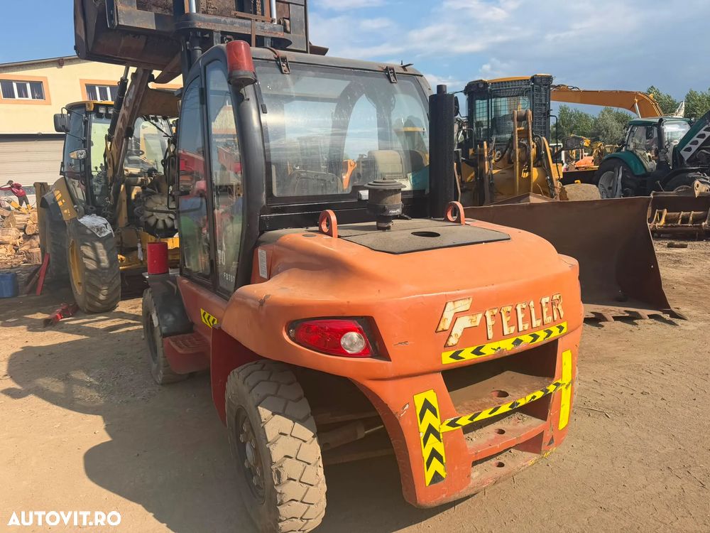 Altul Stivuitor Diesel 4X4 Feeler FD70T - 3