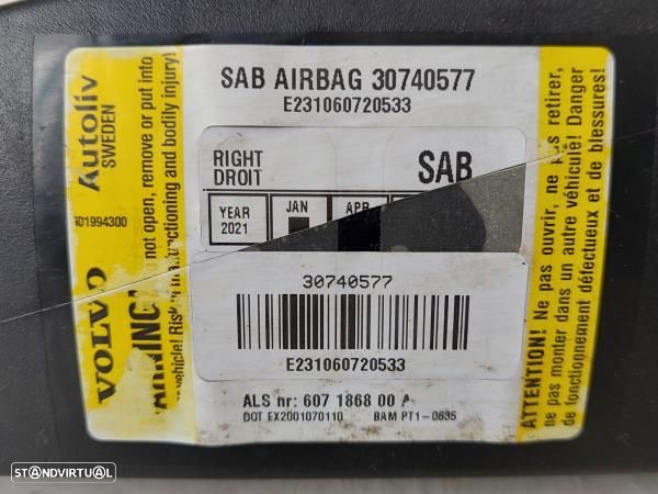 Airbag Banco Dto Volvo V50 (545) - 2