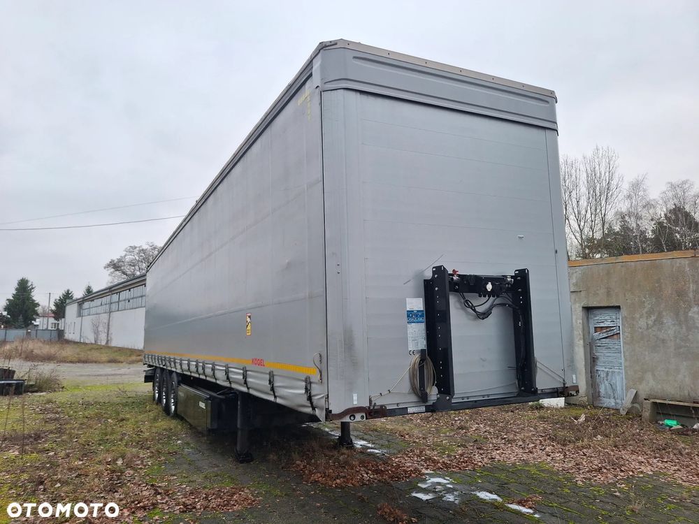 Kögel SN24,Podnoszona Oś, Skrzyniopaleta, Tarcza - 10