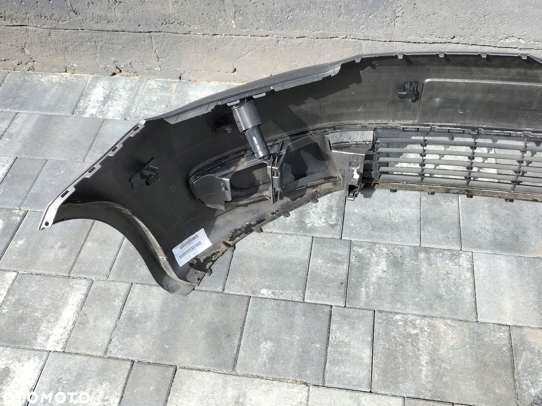 VW TOURAN I LIFT 2010-2014 ZDERZAK PRZEDNI PRZÓD XENON - 8