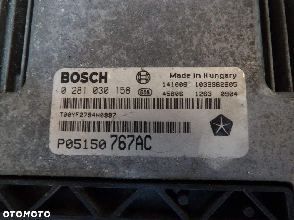 JEEP GRAND CHEROKEE WK2 3.0 CRD KOMPUTER SILNIKA ZESTAW P05150767AC - 6