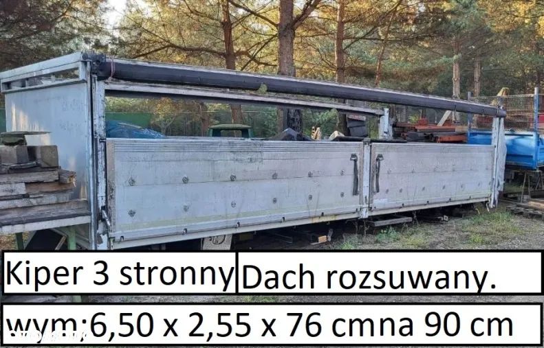 Kiper wywrot burty aluminium Mercedes Renault Scania Kia Nissan Iveco HDS - 5