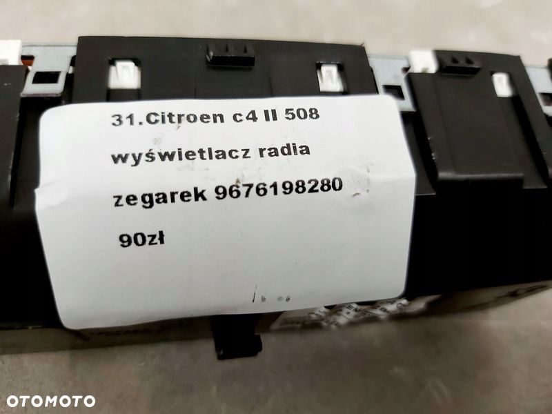 c4 ii 508 wyświetlacz radia zegarek ekran monitor - 5