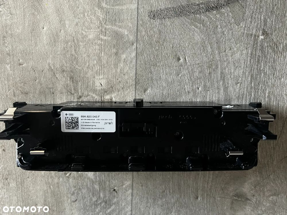 AUDI Q4 E-TRON A3 8Y PANEL STEROWANIE KLIMATYZACJI 89a820043f ORYGINAŁ JAK NOWY - 2
