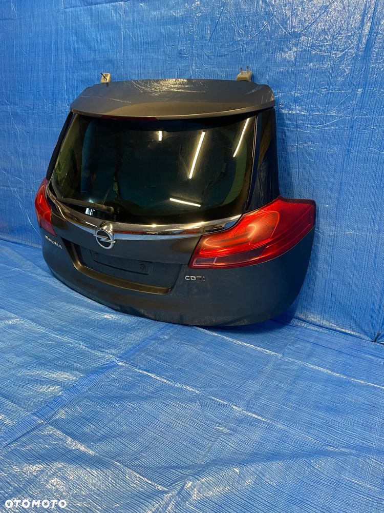 KLAPA TYŁ BAGAŻNIKA OPEL INSIGNIA A KOMBI SZARA Z177 EUROPA - 6