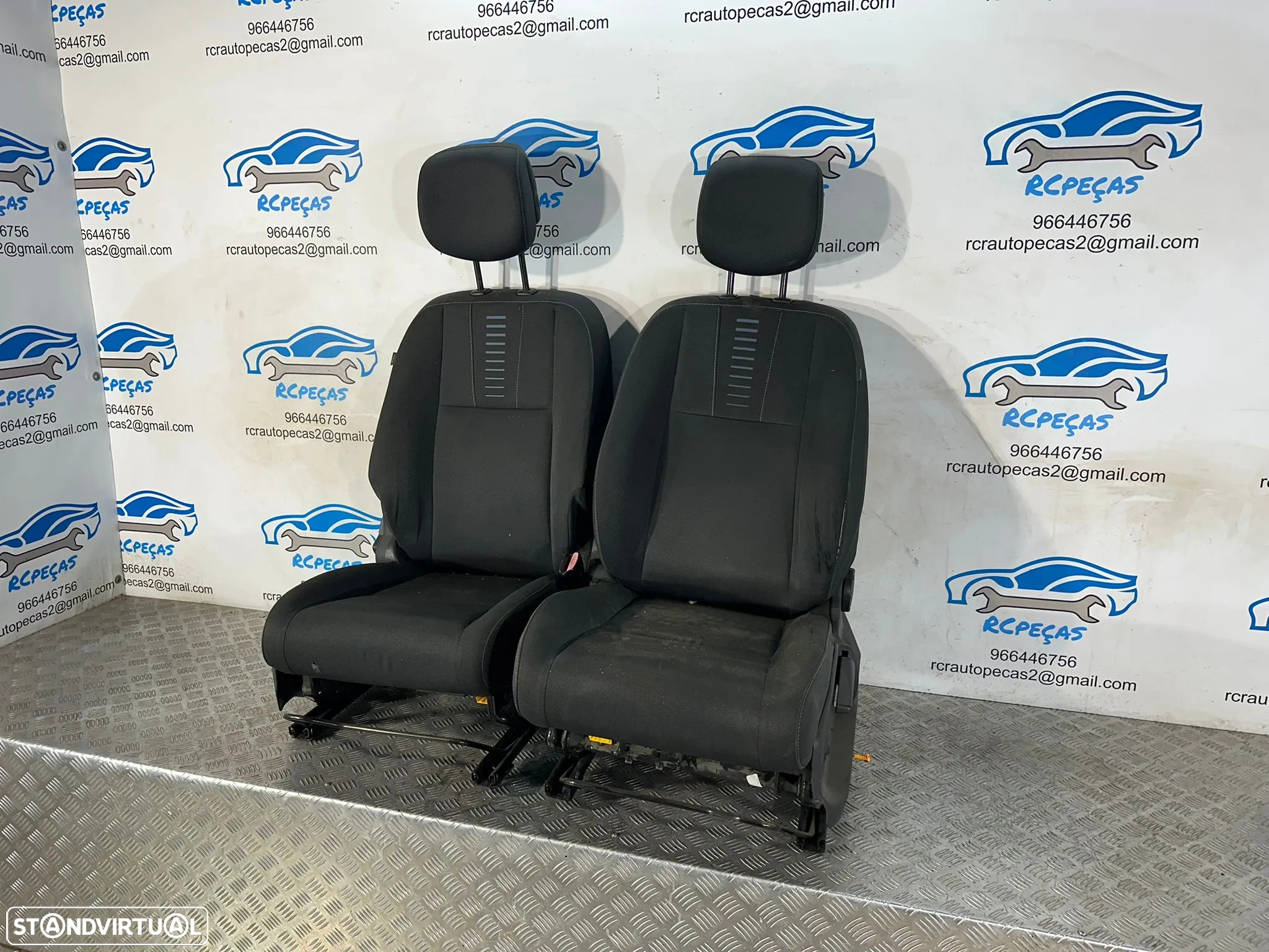 Conjunto Bancos Tecido Frente Frontais Renault Scenic 3 Mk3 2009 - 2016 - 4