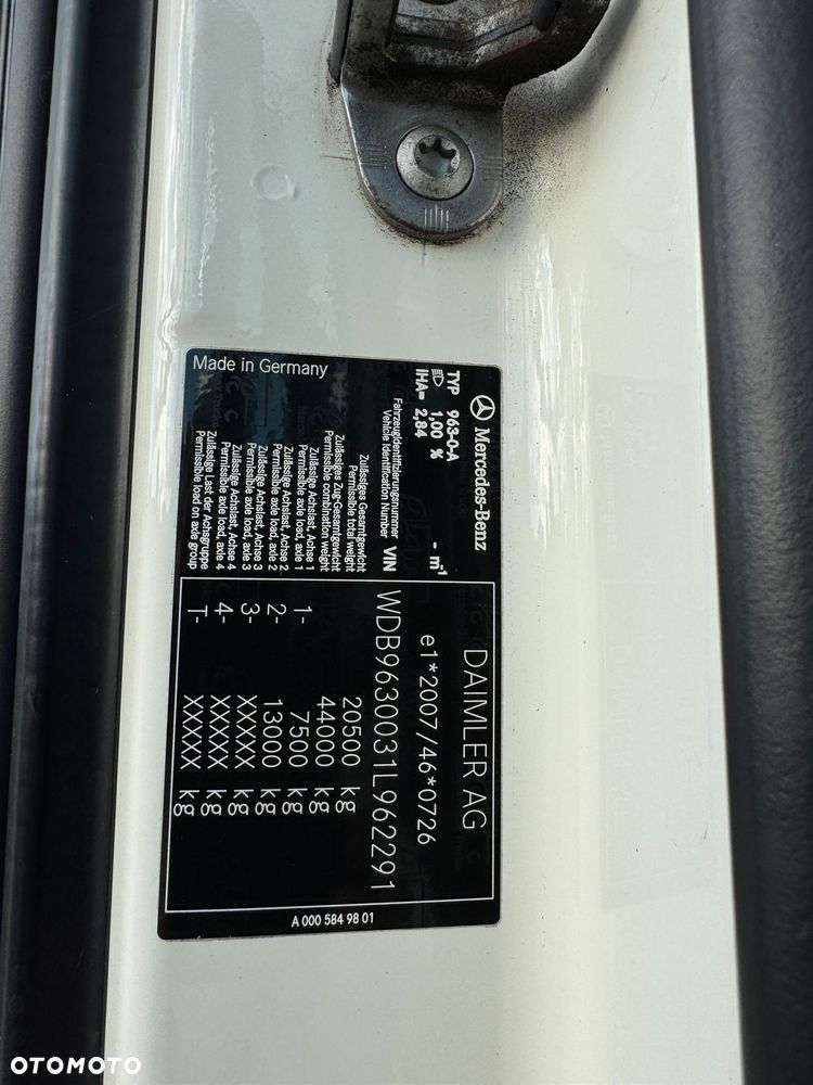 Mercedes-Benz ACTROS 1840 / CHŁODNIA / WINDA / 15 EUROPALET / 6.10 M DŁUGOŚCI / DUŻA KABINA / AUTOMAT / SPROWADZONY / SERWISOWANY / EURO 6 - 16