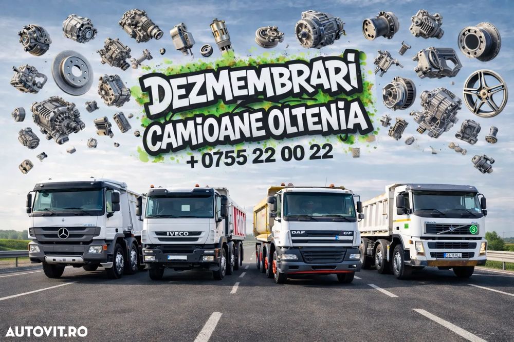 Placa inaltatoare - EVANTAI - Placa DREAPTA - Iveco , Mercedes , Daf , Man  Volvo Renault Scania - 2