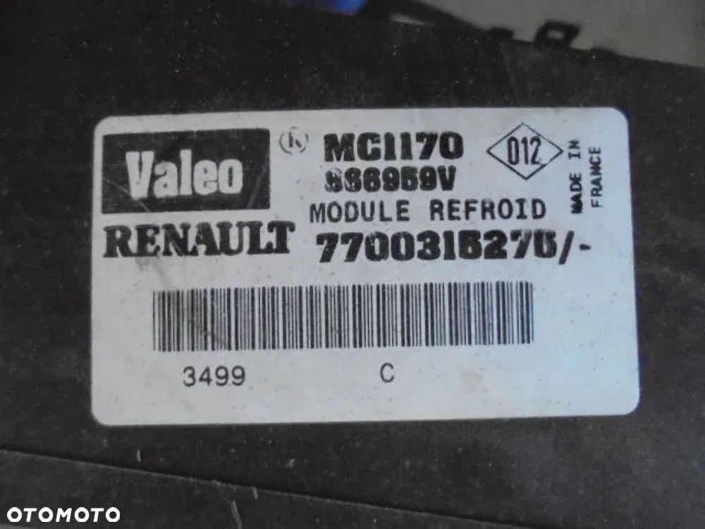 RENAULT MASTER II 98-02 OBUDOWA WENTYLATORÓW WENTYLATOR - 3
