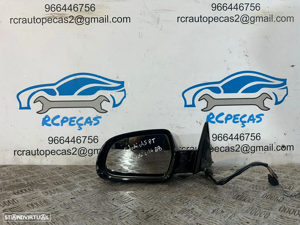 .Espelho Retrovisor Lateral Esquerdo Direito Original Audi A5 8T / A4 B8 1º fase - 13