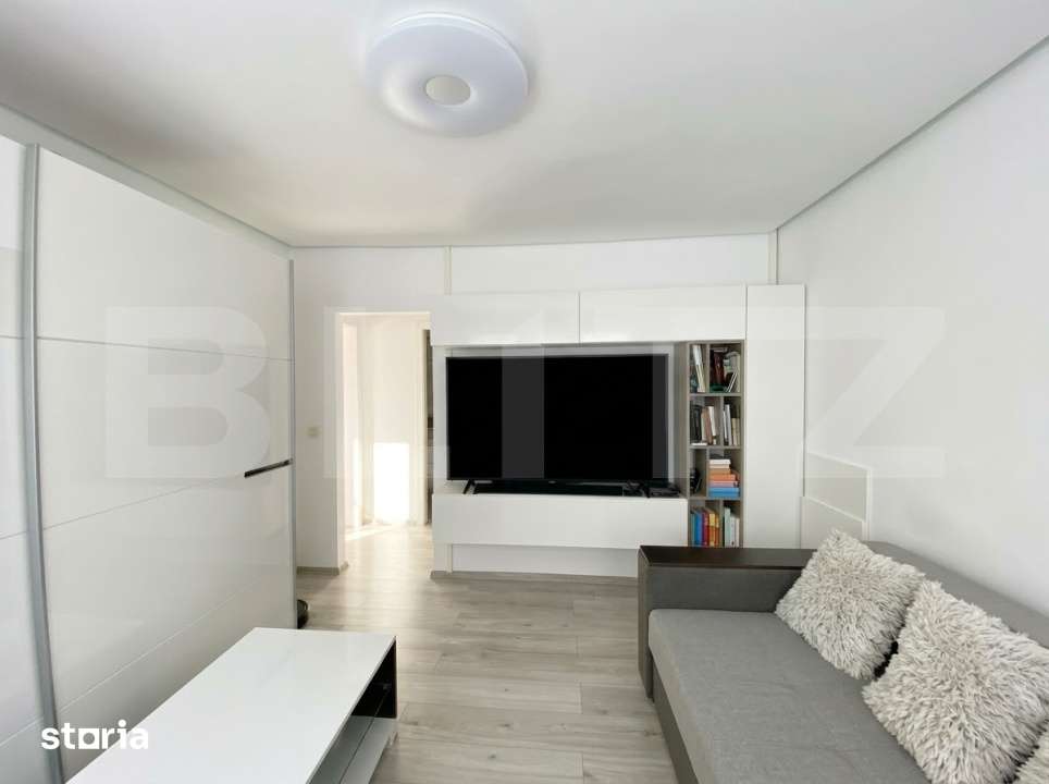 Apartament cu 3 camere, 52 mp, zona Andrei Muresanu — fotografia 3