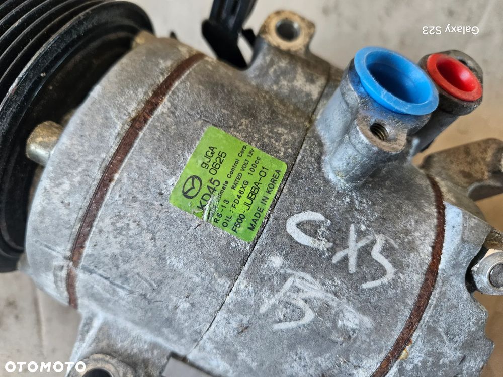 Sprężarka pompa kompresor klimatyzacji MAZDA 3 III CX-5 2,0 B F500-JUBBA-09 F500-JUBBA-01 f500-JUBBA-07 F500-JUBBA-06 - 7