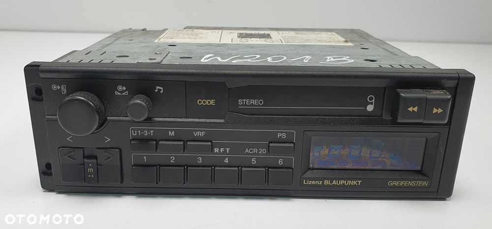 RADIO KASETA BLAUPUNKT GREIFENSTEIN ACR 20 8631121816 7649872055 - 1