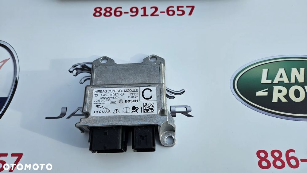 Jaguar XJ 351 Moduł poduszek powietrznych Sterownik airbag AW93-14D374-CA