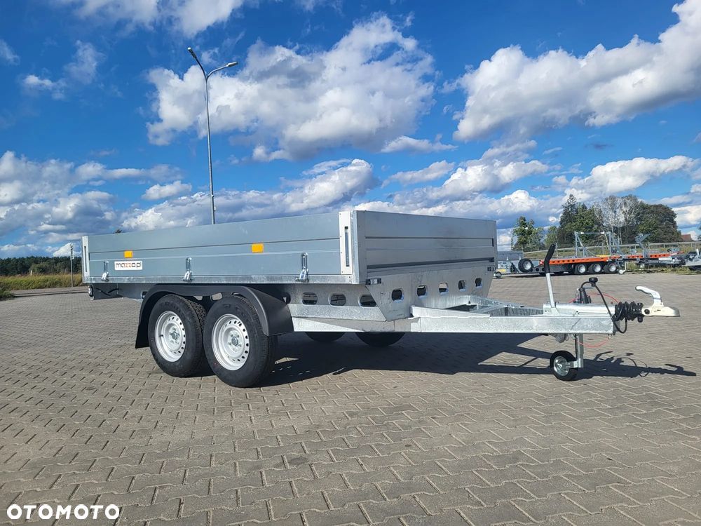 Rydwan DOSTAWA platforma z burtami KOŁA POD SPODEM 300x195, DMC 2700kg, spawana rama - 7