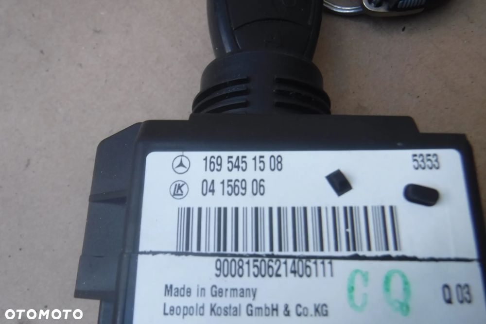 Mercedes A B Klasa W169 W245 stacyjka kluczyk 1695451508 - 2