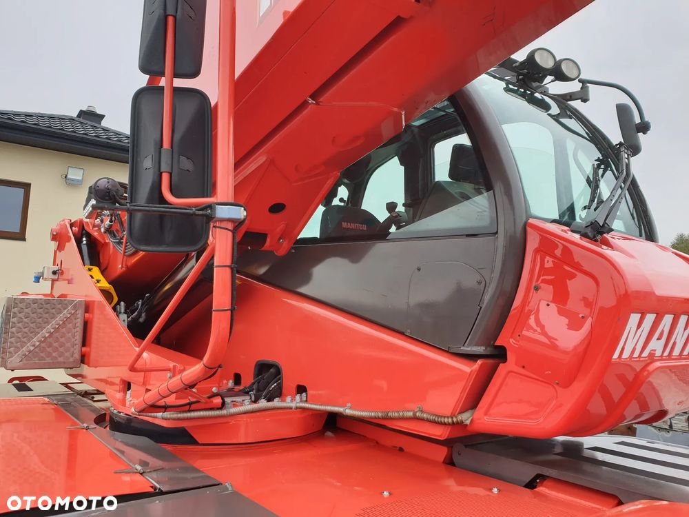 Manitou MRT Roto 2150+Privilege kosz/wciągarka/widły/pilot sprowadzona piękny stan - 11