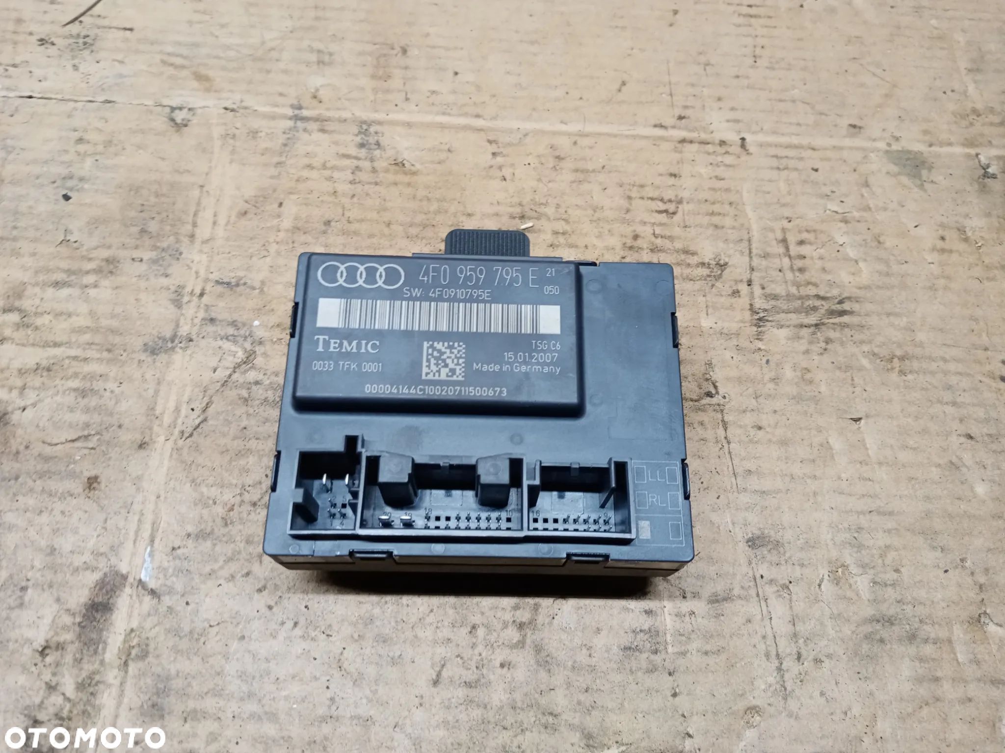 Moduł sterownik drzwi lewy tył Audi A6 C6 4F0959795E - 1