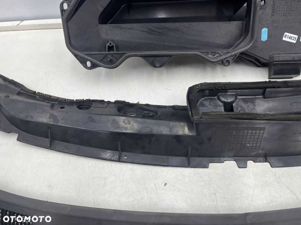 Podszybie Mazda 2 I DY 02-07r. dolne górne kierownica powietrza kabiny KOMPLET - 5