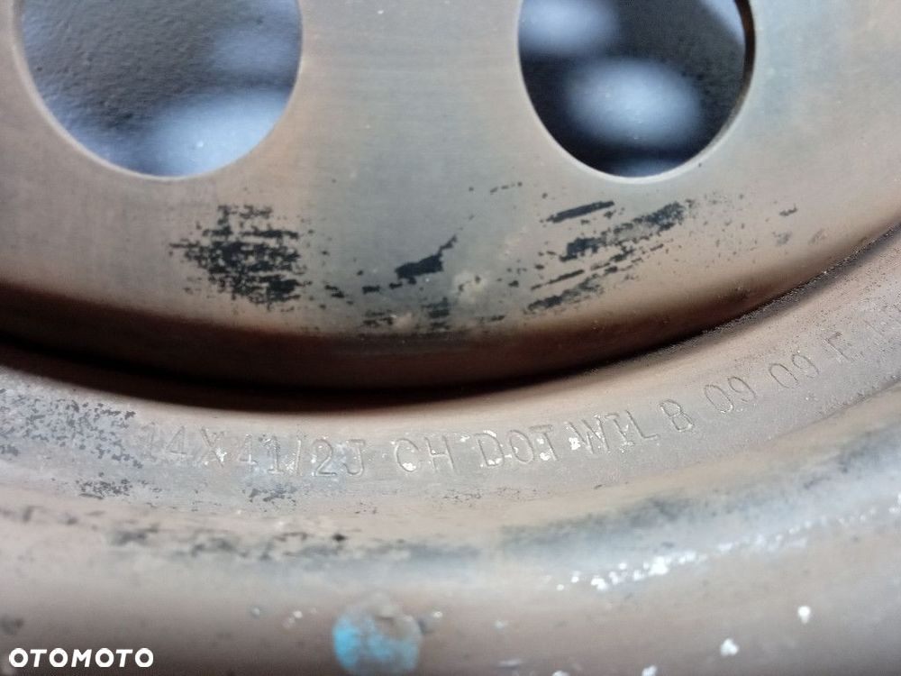SUZUKI ALTO VI FELGI STALOWE 4X100 14X41/2J 4SZT - 5