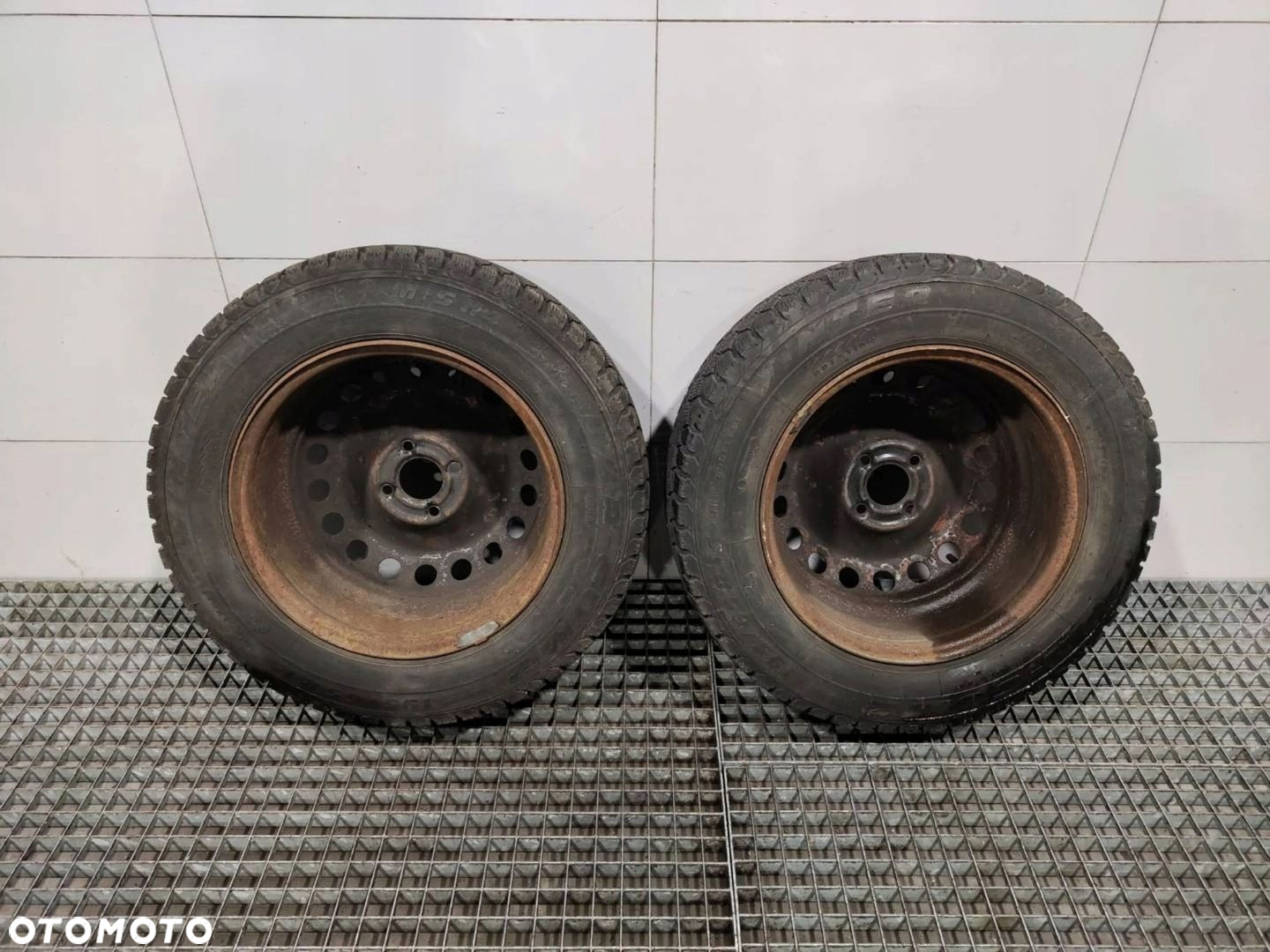 4X KOŁA FELGI STALOWE OPONY ZIMOWE 195/65 R15 4X100 RENAULT MEGANE II - 5