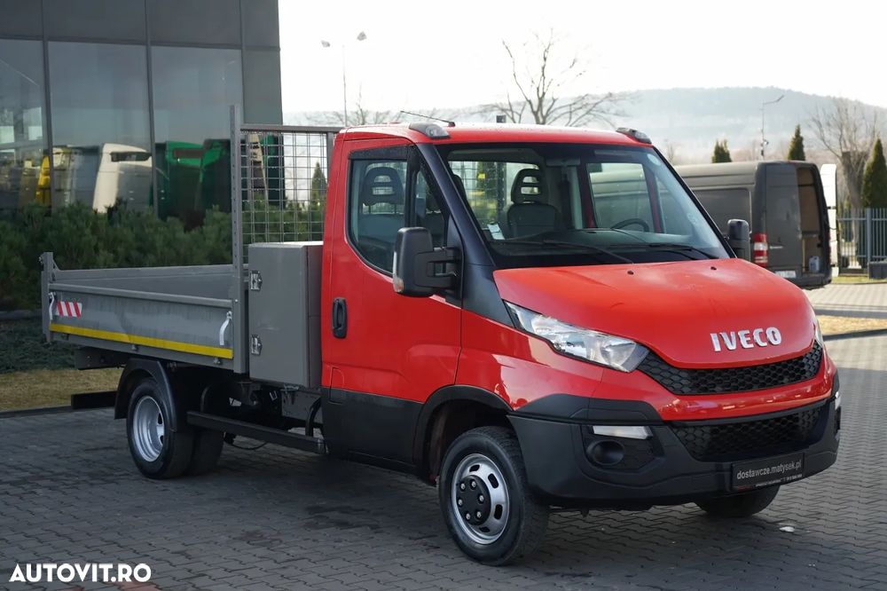 Iveco DAILY 35-130 / BASCULATOR SPATE / DUBLU / MANUAL / IMPORTAT - 11