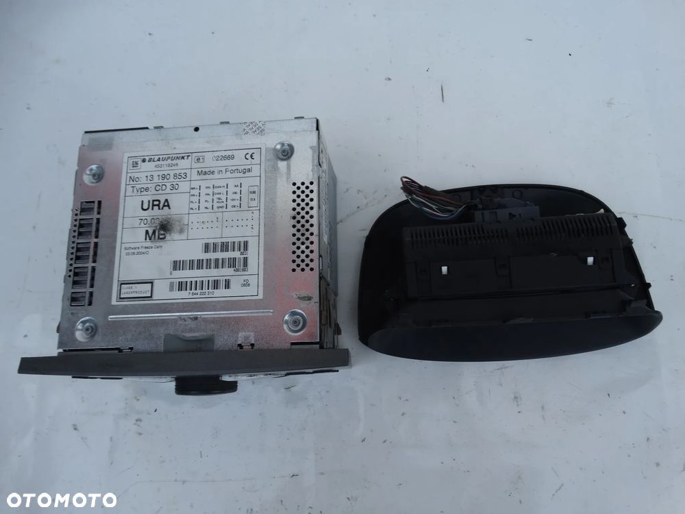 RADIO CD CD30 13190853 OPEL VECTRA C SIGNUM F-VAT - 2