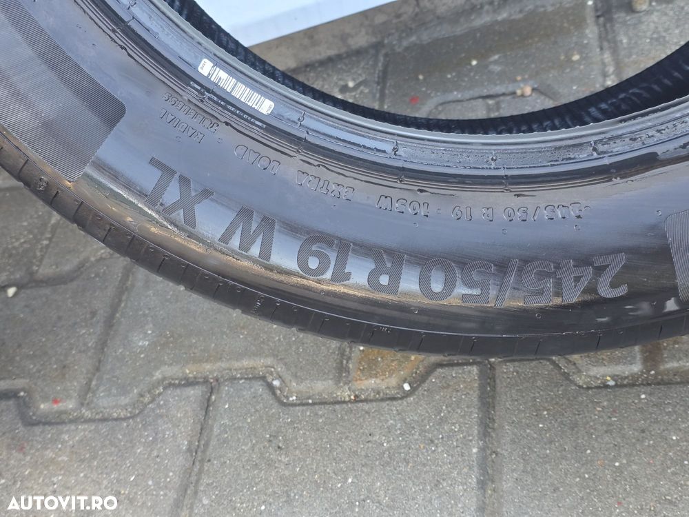 2 Anvelope Vara  Continental 245/50 R19,DOT3923 - 2