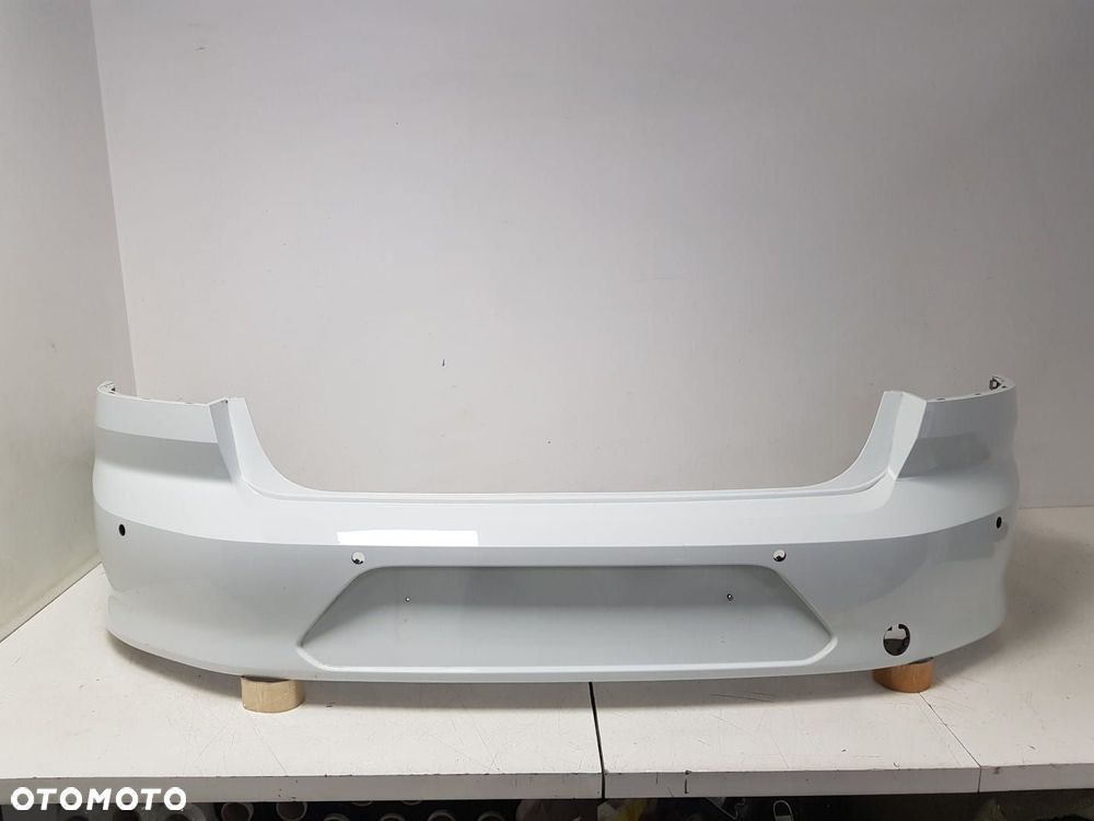 ZDERZAK TYLNY TYŁ VW PASSAT B8 SEDAN 4PDC 14-19 PUREWHITE LC9A 3G5807421 - 2